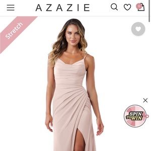 Azazie Dusty Rose Bridesmaid’s Dress